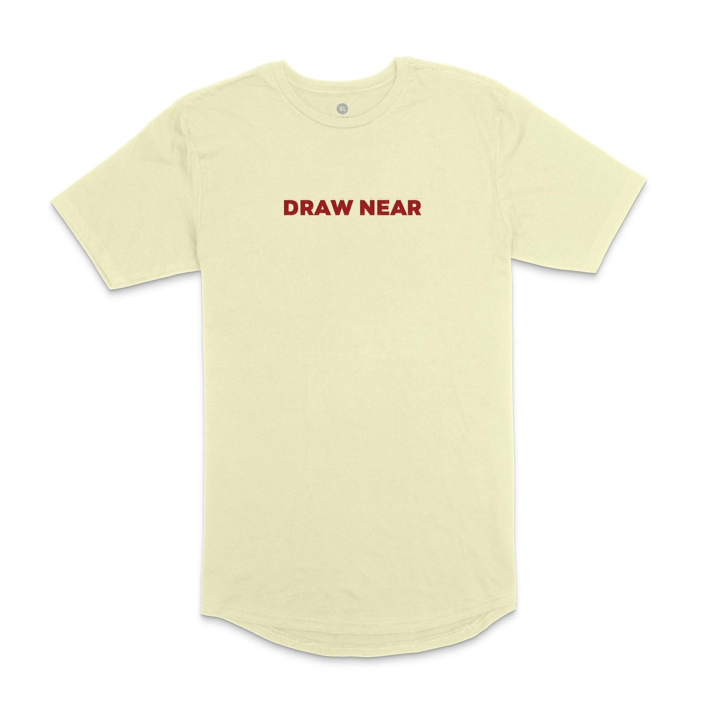 Draw Near Tee | Ivory + Maroon (Luxe)