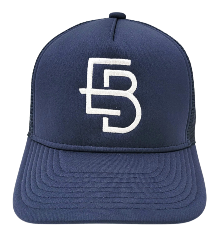 EB | Navy Trucker Hat
